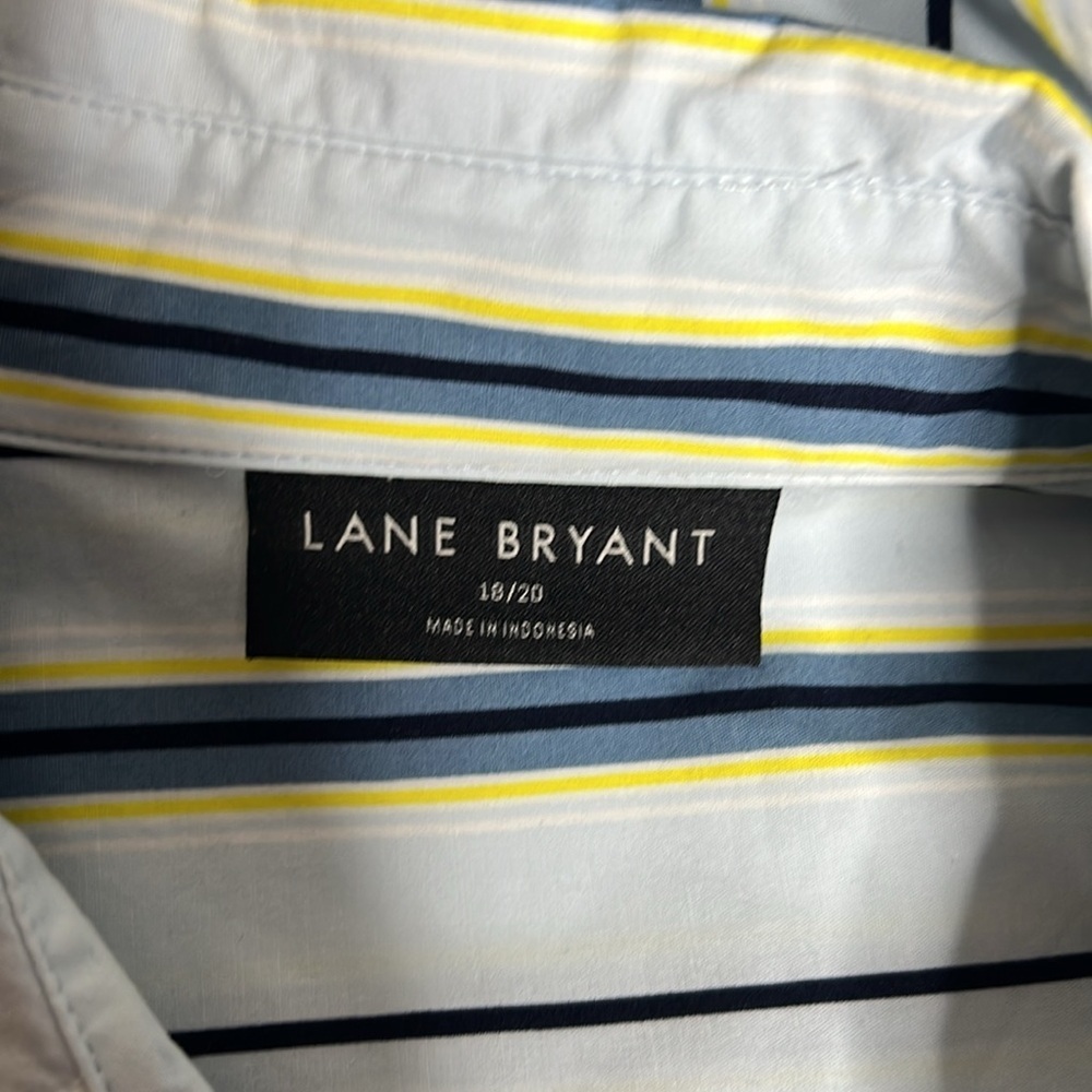 🛍️ 4 for $25 Lane Bryant Women’s Button-Up Shirt - Size 18/20 - Picture 6 of 6